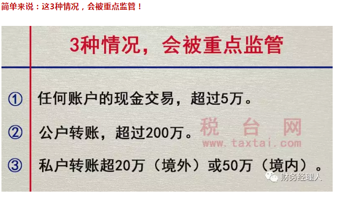 定了！2020個(gè)人銀行賬戶進(jìn)賬多少會(huì)被查？老板一定要知道！