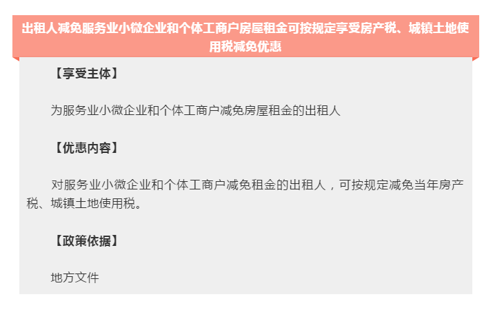 為小微企業(yè)和個體工商戶紓困解難，這些稅費優(yōu)惠政策請收好