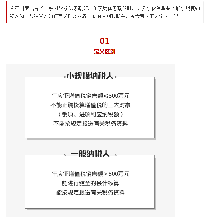 明確了！新成立公司，到底選小規(guī)模納稅人還是一般納稅人？