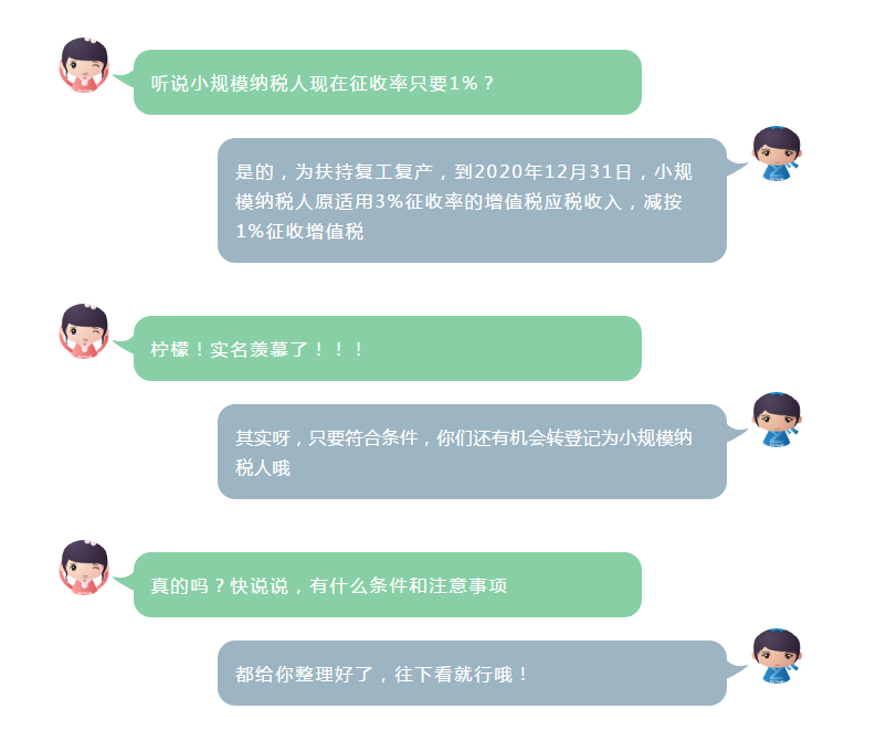 一般納稅人轉(zhuǎn)登記為小規(guī)模納稅人年底結(jié)束，請留意