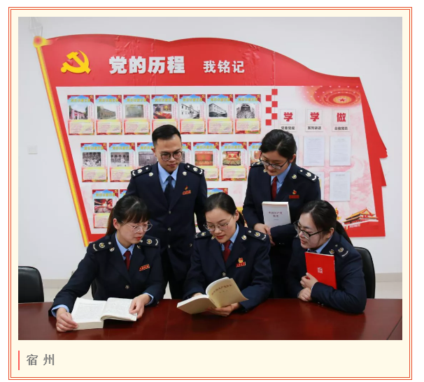稅務(wù)青年學(xué)黨史，百年青春心向黨！