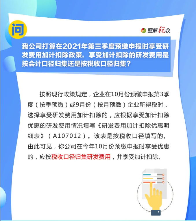 趕緊收藏！10月征期申報享受研發(fā)費用加計扣除優(yōu)惠，這9個問答能幫您