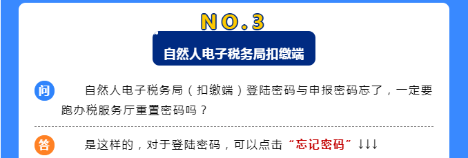 網(wǎng)上辦稅密碼忘了怎么辦？