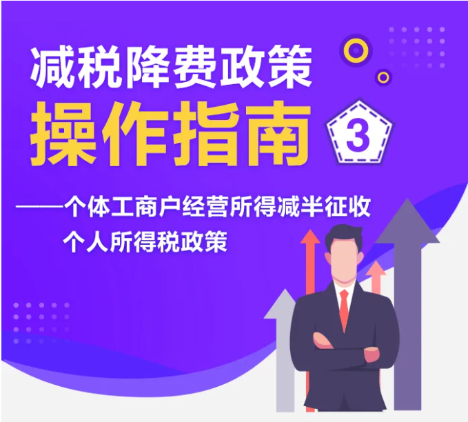 @個(gè)體工商戶：經(jīng)營所得減半征收個(gè)人所得稅優(yōu)惠政策這樣享受