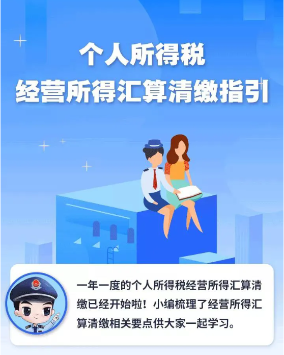 個(gè)人所得稅經(jīng)營所得可以匯算清繳啦！