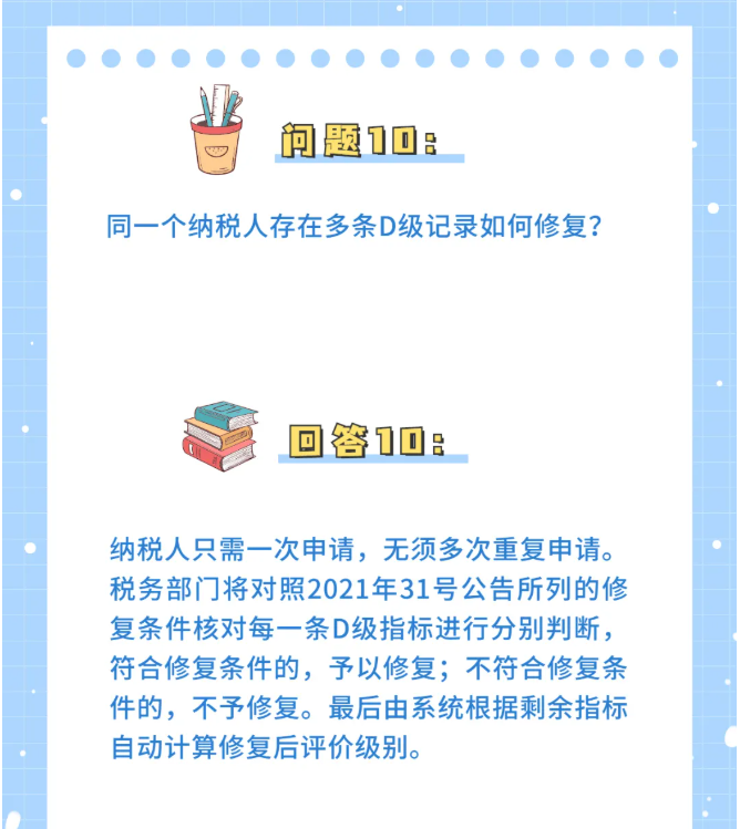 收藏！納稅信用修復(fù)熱點(diǎn)問答來了！