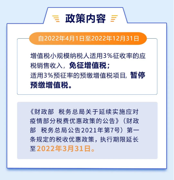 增值稅小規(guī)模納稅人免征增值稅“大禮包”來啦！