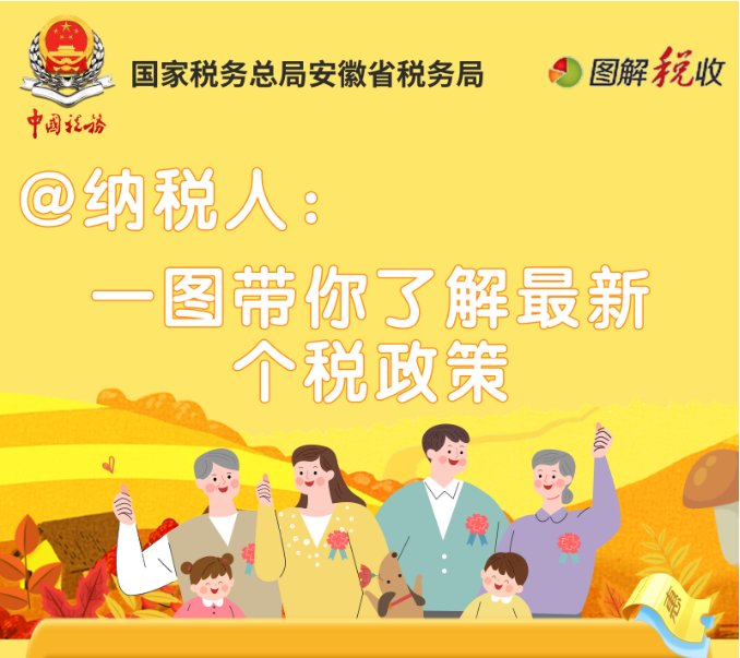 @納稅人，最新個稅政策詳解來啦！