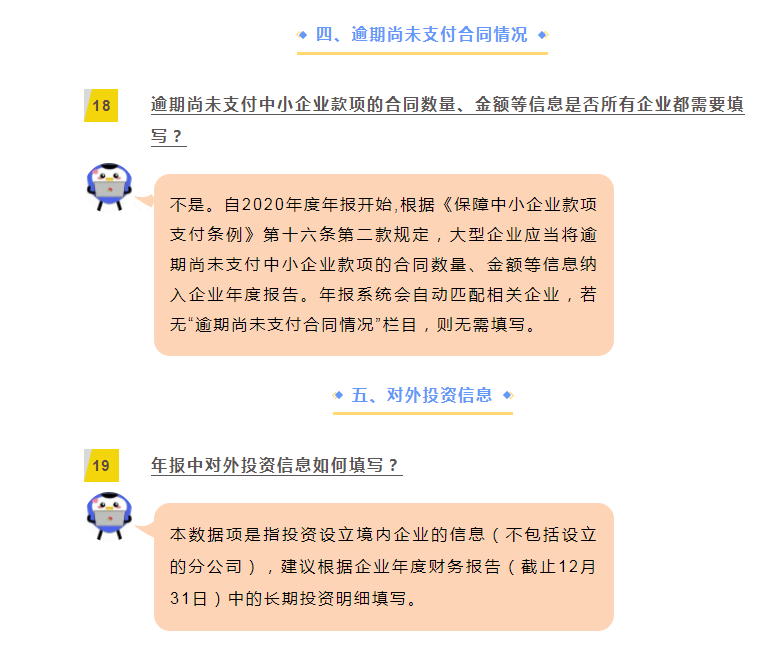關(guān)于年報(bào)，33個(gè)常見問題及解決辦法！