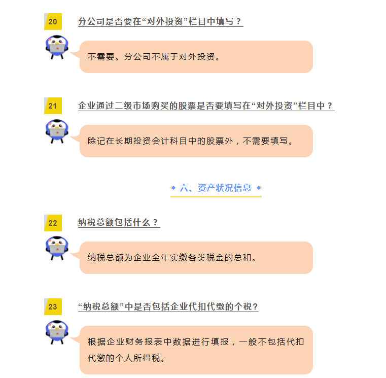 關(guān)于年報(bào)，33個(gè)常見問題及解決辦法！