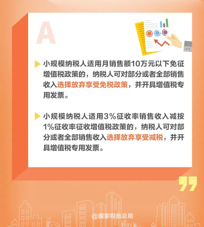 小規(guī)模納稅人減免增值稅政策要點，4月大征期用得上
