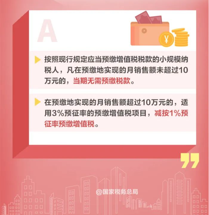 小規(guī)模納稅人減免增值稅政策要點，4月大征期用得上