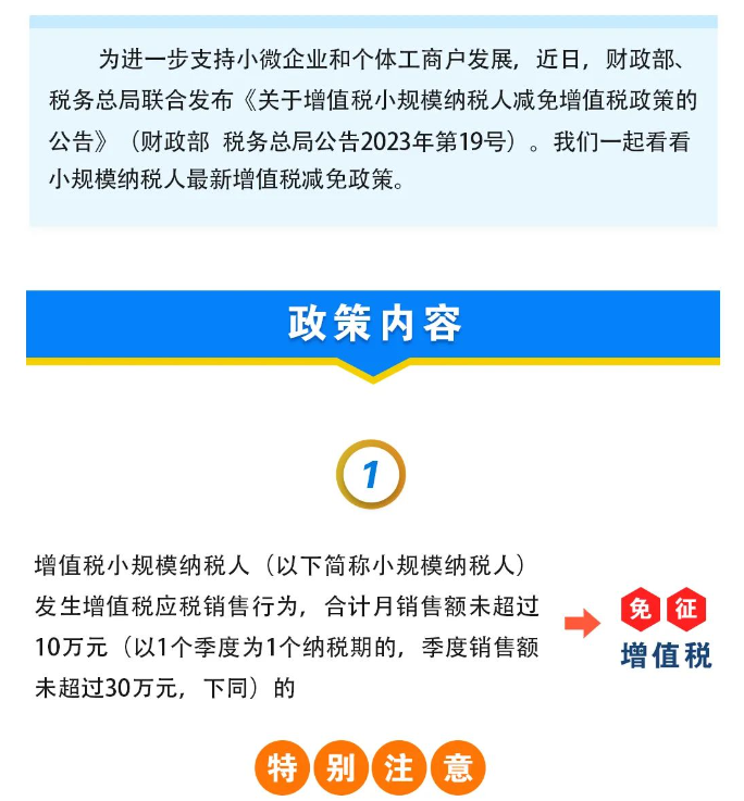 @小規(guī)模納稅人，增值稅減免政策延續(xù)啦！